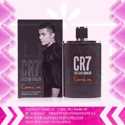 Men Perfume by Cristiano Ronaldo  CR-7 Game On  3.4 Oz