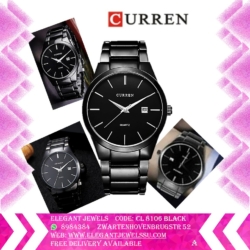 Men Curren Watch 8106 Black Black