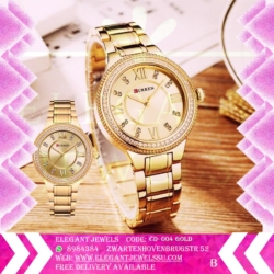 Women Curren Watch 9004 Gold Gold