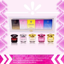Women Perfume Versace 5 Pcs Variety Set by Versace EDP 5ml